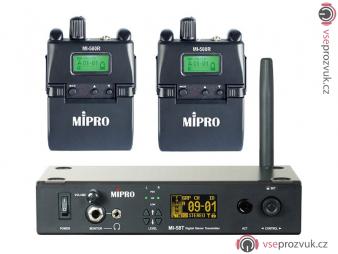 MIPRO MI-58 IEM Twin Set - bezdrátový stereo IEM systém 5,8GHz