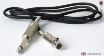 AKG MKG L - Kytarový kabel pro bodypack vysílač PT 80/81/400/4000 - original AKG