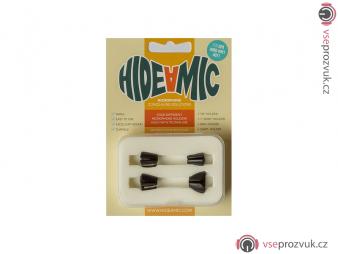 Hide-a-mic DPA Set 4 different holders in case, Black
