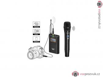 Comica Audio CVM-WM100H bezdrátový mikrofon na rozhovory