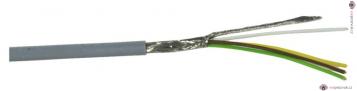 Kabel datový stíněný LiYCY 4x0.14 qmm, role 100m