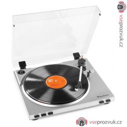 Audizio RP310S Poloautomatický gramofon s USB, stříbrný