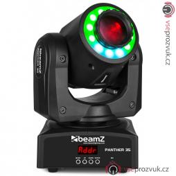BeamZ otočná hlavice Panther 35, RGB LED prstenec, DMX
