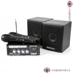 Fenton mini Karaoke Audio Set, MP3, FM, Bluetooth