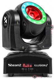 BeamZ Illusion 1 otočná hlavice Beam s LED prstencem, 60W QCL, DMX