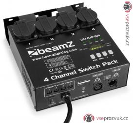 BeamZ Switch pack, 4 kanálový spínač DMX