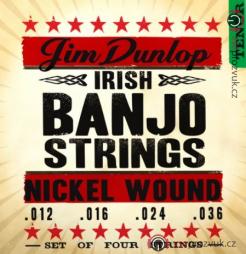 DUNLOP DJN1236 Irish Tenor Banjo Nickel