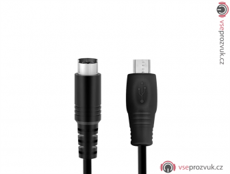 IK MULTIMEDIA Micro-USB-OTG to Mini-DIN cable