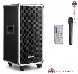 Vonyx ST095 mobilní 8&quot; zvukový systém CD/UHF/MP3 s Bluetooth