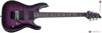 SCHECTER Hellraiser C-1 FR Trans Purple Burst