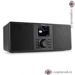 Audizio Monza stereo rádio FM/DAB+ s Bluetooth, černé