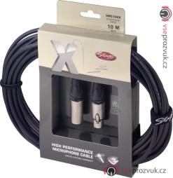 Stagg XMC10XX, kabel XLR/XLR, 10m