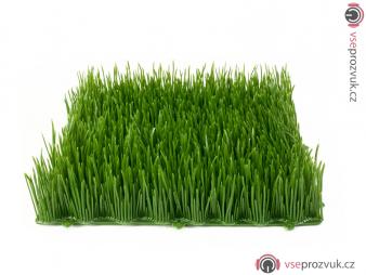 Umělá tráva, tmavě zelená, 25 x 25 cm
