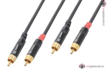 Power Dynamics CX94-1 kabel 2x RCA (M) - 2x RCA (M) 1,5m