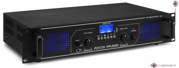 Fenton FPL500 digitální zesilovač 2x250W (4Ohm), MP3, Bluetooth, LED