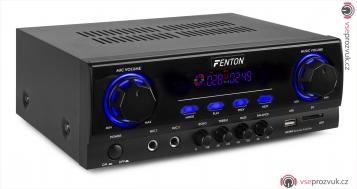 Fenton AV440 Karaoke hifi zesilovač 2x200W s USB, SD a bluetooth