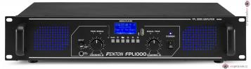 Fenton FPL1000 digitální zesilovač 2x 500W (4 Ohms), MP3, Bluetooth, LED