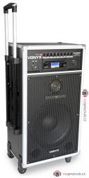 Vonyx ST180, mobilní 12&quot; zvukový systém CD/MP3/2x UHF