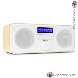 Audizio Novara stereo rádio FM/DAB+, bílé